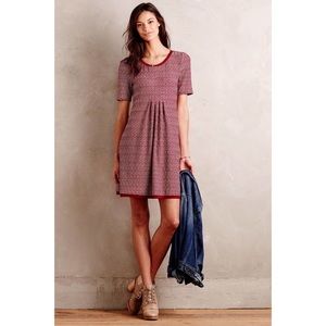 Anthropologie {Maeve} ‘Dora’ Dress in Wine/Bordeaux